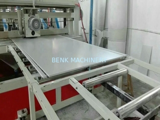 5 - πίνακας αφρού κρουστών PVC WPC πάχους 50mm που κατασκευάζει τη μηχανή για τη χρήση κατασκευής