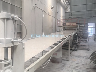 400KG μαρμάρινη γραμμή παραγωγής φύλλων PVC Faux παραγωγής για την κατασκευή του εσωτερικού υλικού διακοσμήσεων